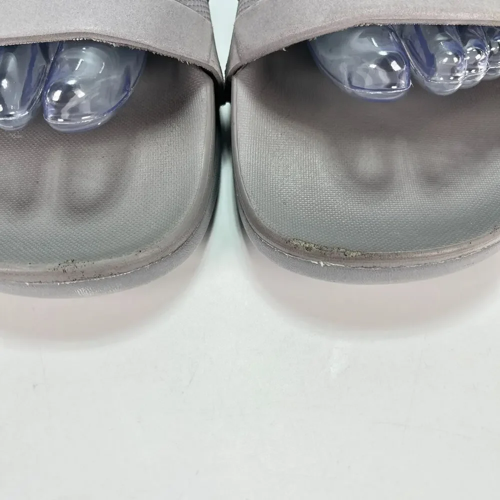 adidas Adilett Dark Grey Slip On Comfort Slides Sandals S80977 Men's Size 11